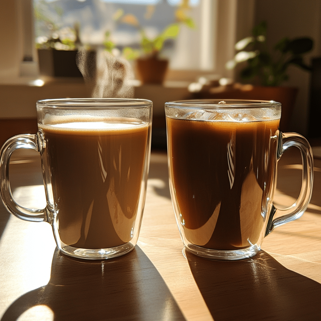 hot and iced protein coffee recipe comparison