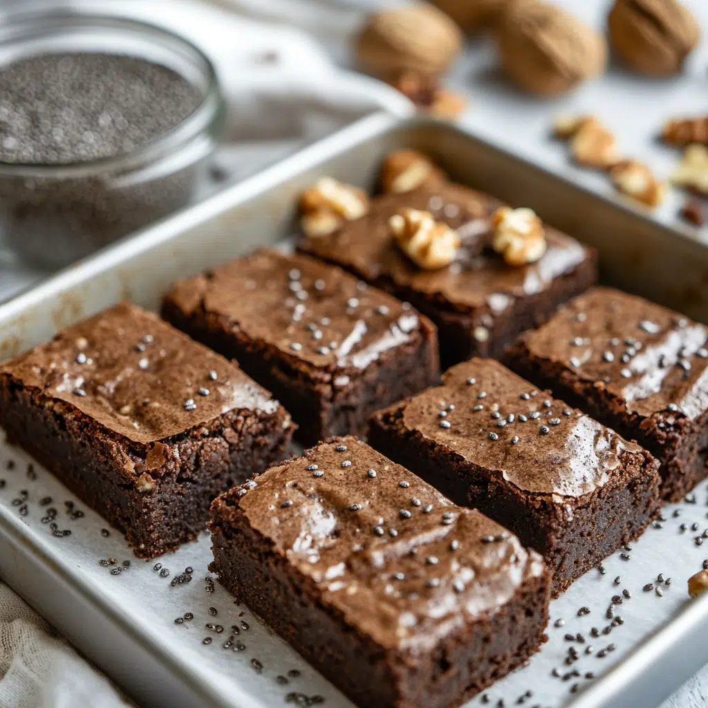 meal-prepped chocolate protein powder brownies