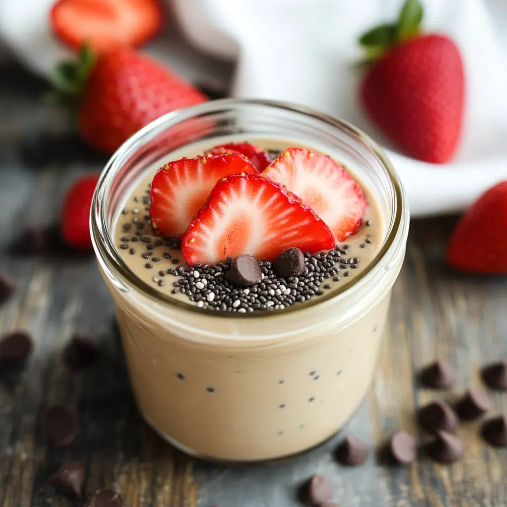 protein pudding recipe with healthy toppings