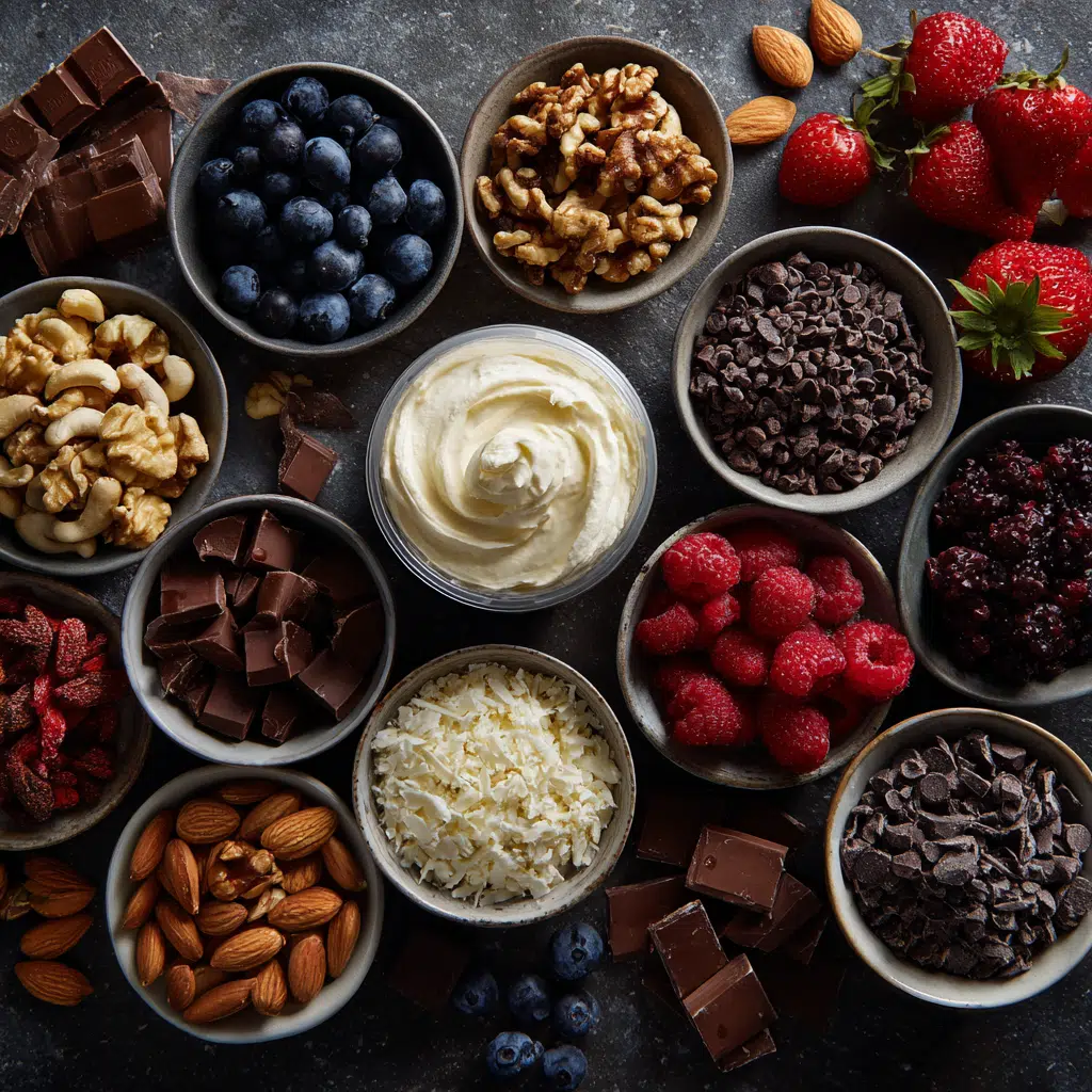 healthy toppings for ninja creami vanilla protein ice cream
