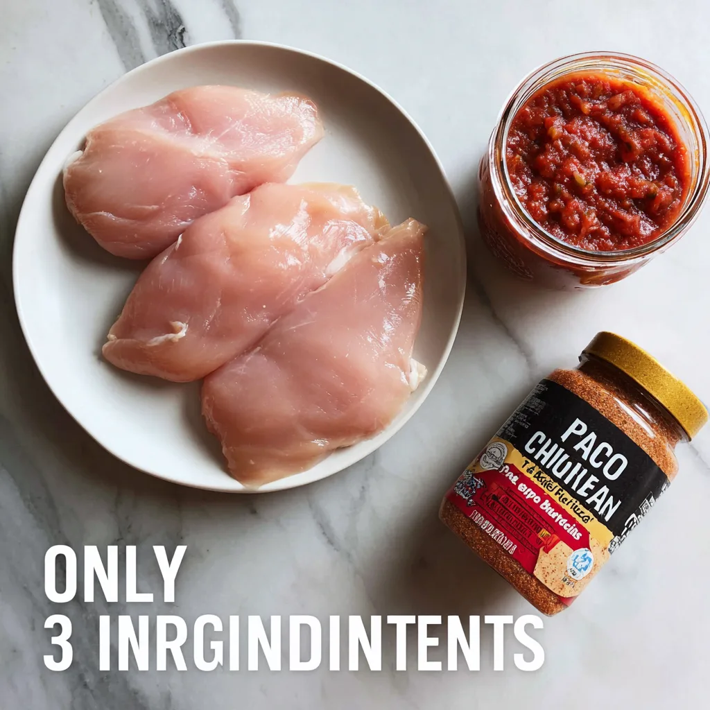 Ingredients_for Crockpot Salsa Chicken Tacos (3)