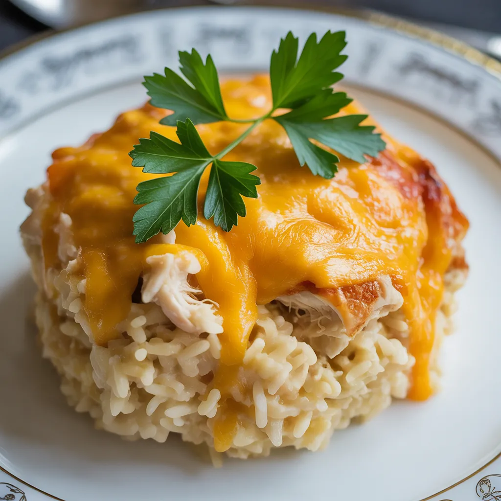 Angel Chicken and Rice Casserole